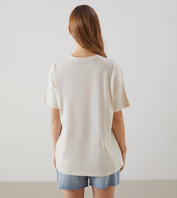 LC Waikiki LC Waikiki - Beige Casual T-Shirts