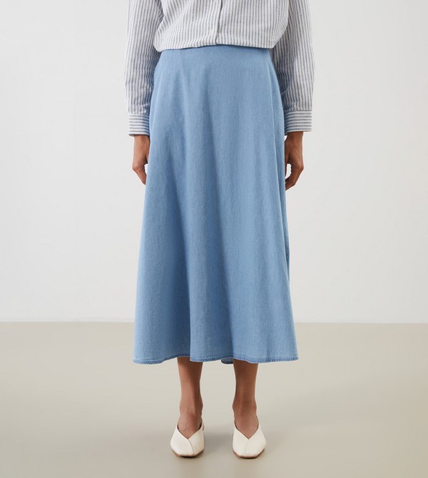 اٍل سي واي كيكي  تنانير - أزرق Maxi Skirts