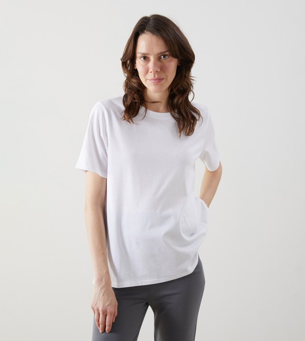 LC Waikiki LC Waikiki - White Casual T-Shirts
