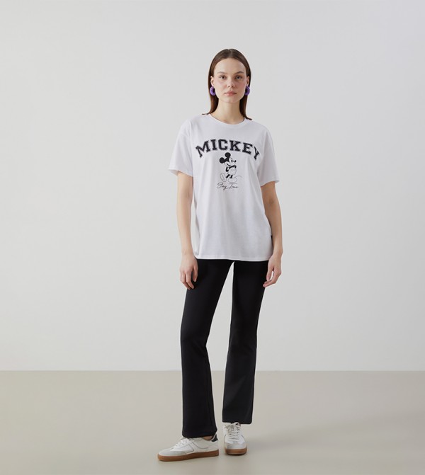 LC Waikiki LC Waikiki - White Casual T-Shirts