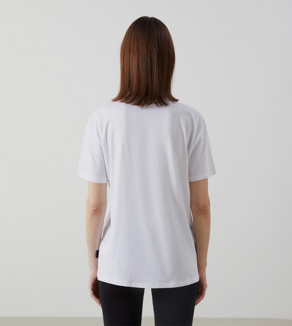 LC Waikiki LC Waikiki - White Casual T-Shirts