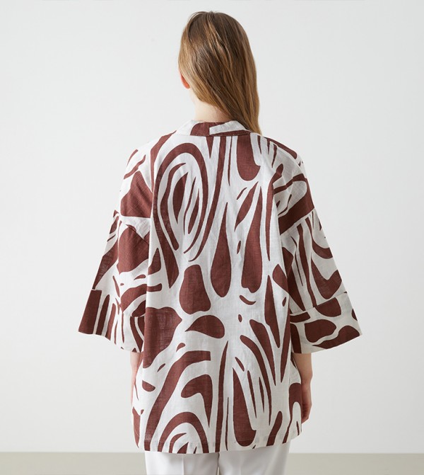 LC Waikiki LC Waikiki - Brown Kimonos