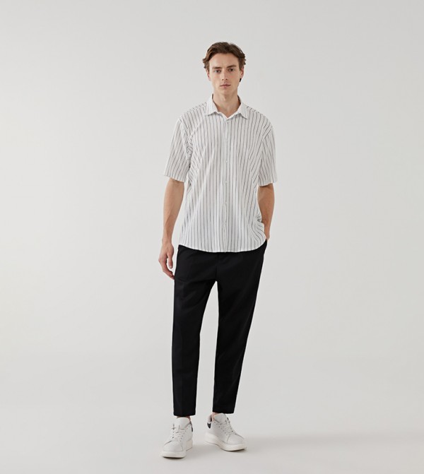 LC Waikiki  Shirts - White Short Sleeves
