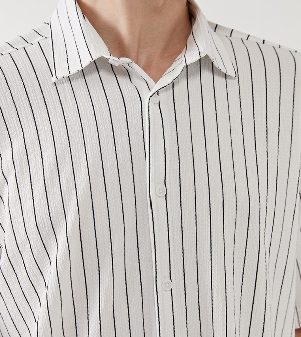 LC Waikiki  Shirts - White Short Sleeves