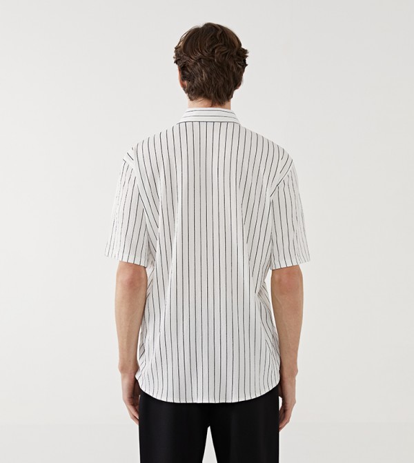 LC Waikiki  Shirts - White Short Sleeves