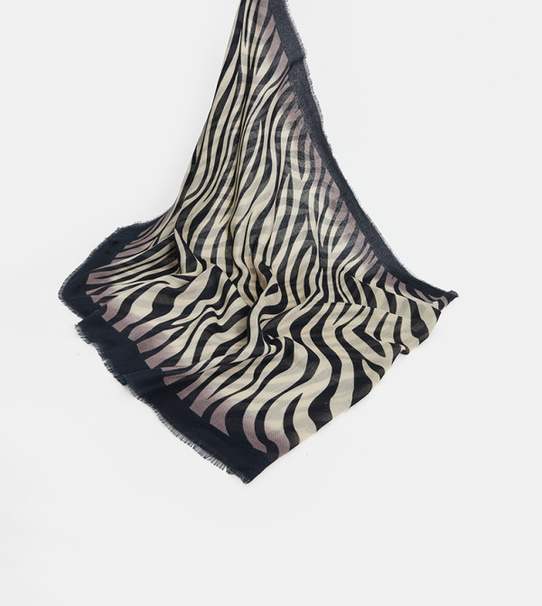 LC Waikiki  Scarves - Black Blanket Scarves