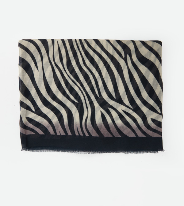 LC Waikiki  Scarves - Black Blanket Scarves