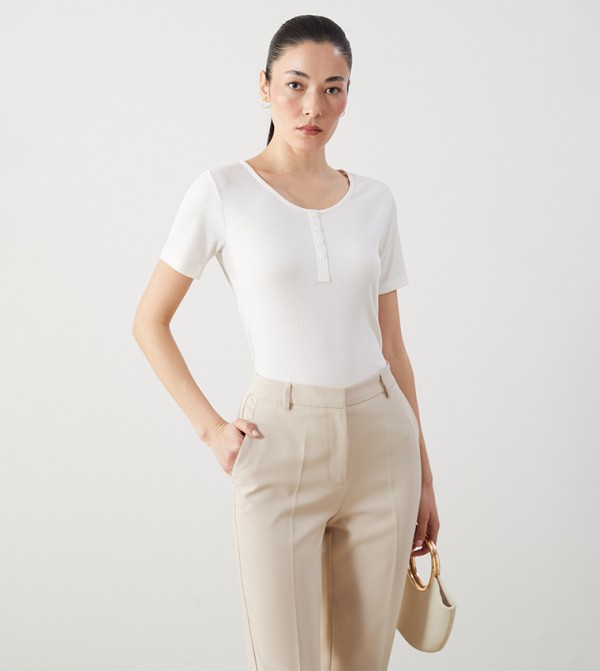 LC Waikiki Women - White Casual Tops