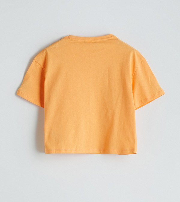 LC Waikiki  Topwear - Orange T-shirts