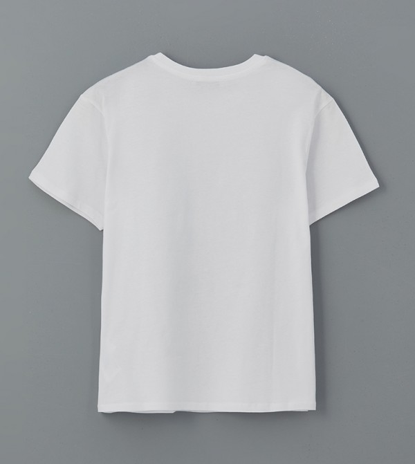 LC Waikiki LC Waikiki - White Casual T-Shirts