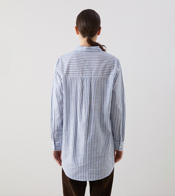 LC Waikiki  Clothing - Blue Shirts