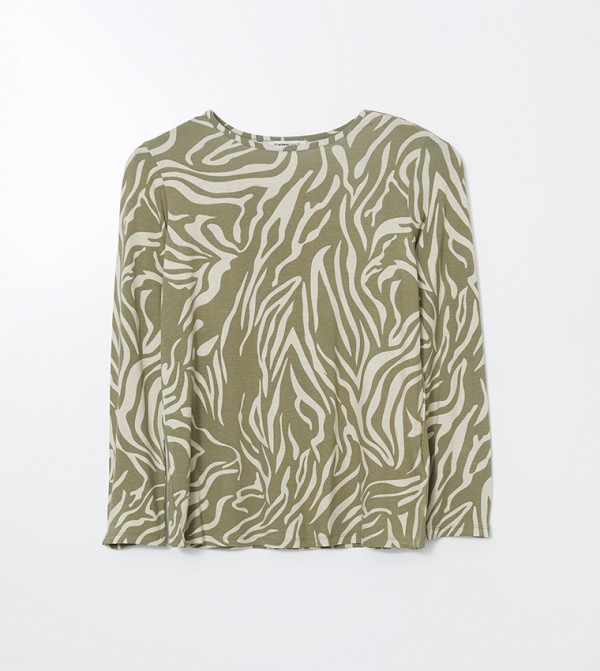 اٍل سي واي كيكي  - أخضر Long Sleeve T-Shirts