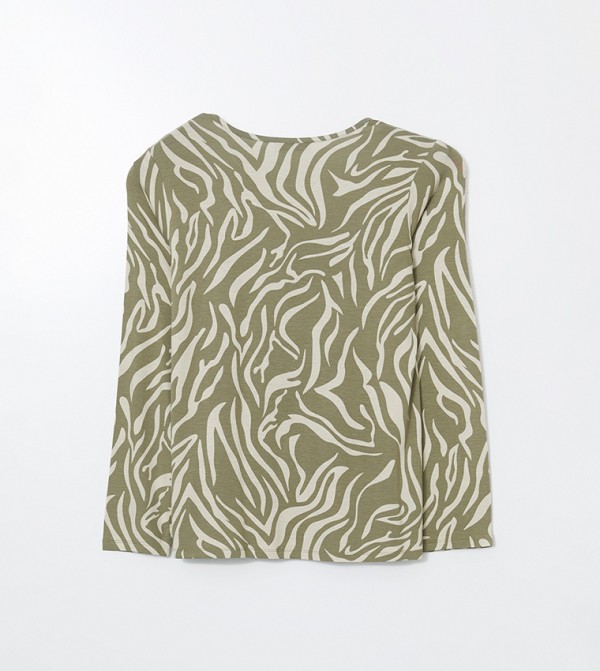 اٍل سي واي كيكي  - أخضر Long Sleeve T-Shirts