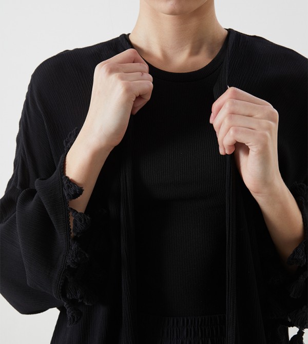 LC Waikiki  Clothing - Black Kimonos