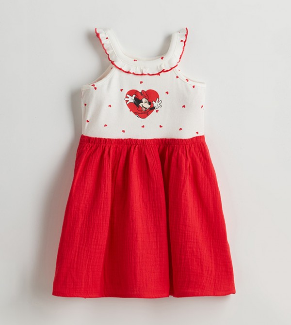 LC Waikiki  Clothing - Red Casual Dress