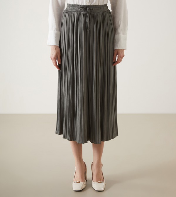 LC Waikiki LC Waikiki - Grey Midi Skirts