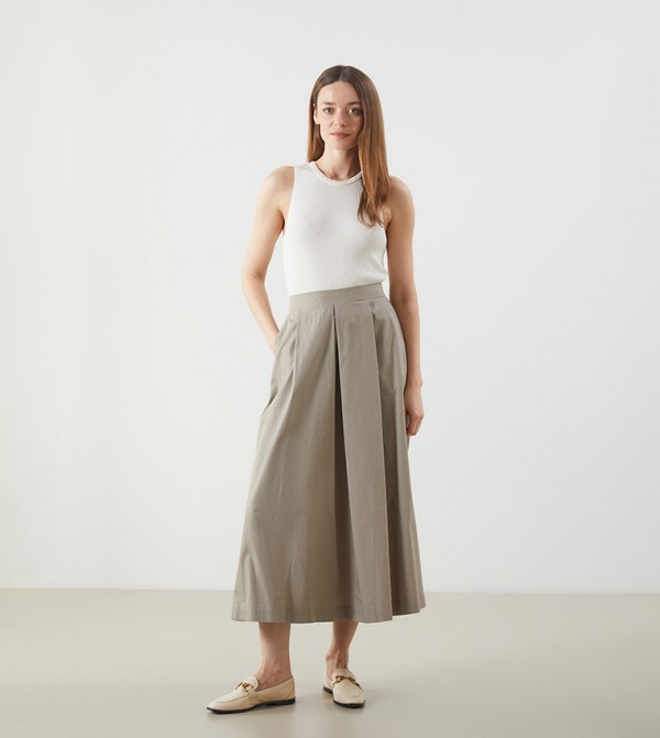LC Waikiki LC Waikiki - Khaki Maxi Skirts