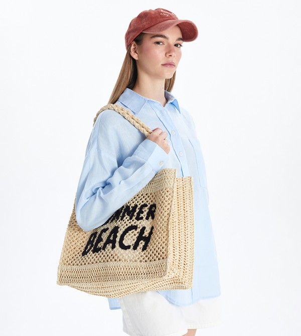 LC Waikiki LC Waikiki - Ivory Tote Bags