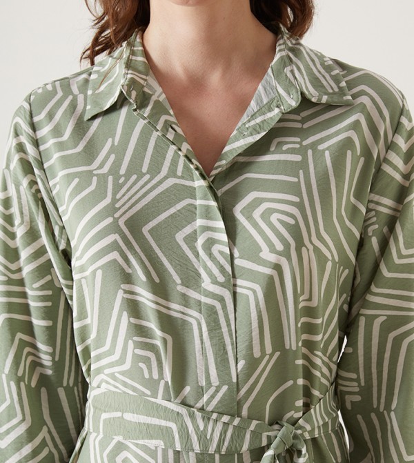 LC Waikiki LC Waikiki - Olive Casual Dresses