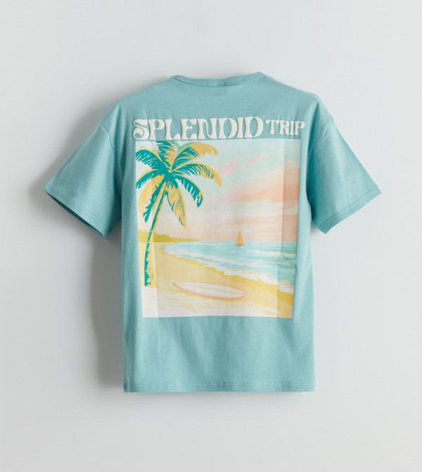 LC Waikiki  Topwear - Blue T-shirts