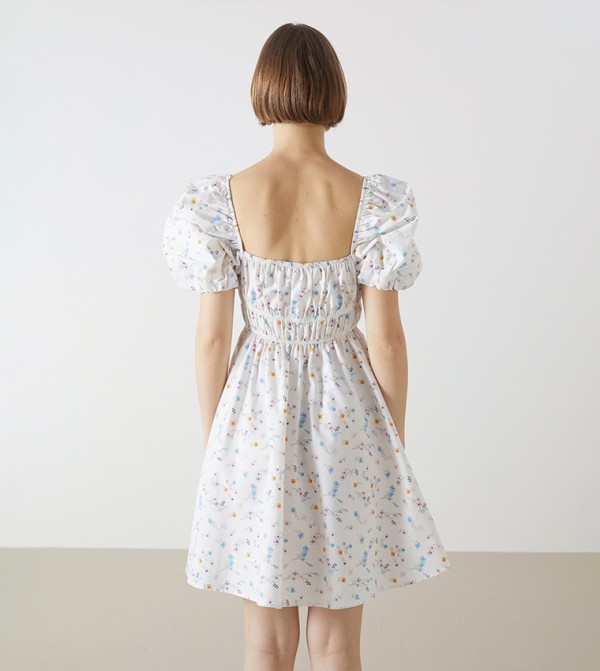 اٍل سي واي كيكي  ملابس - بيج فساتين كاجوال