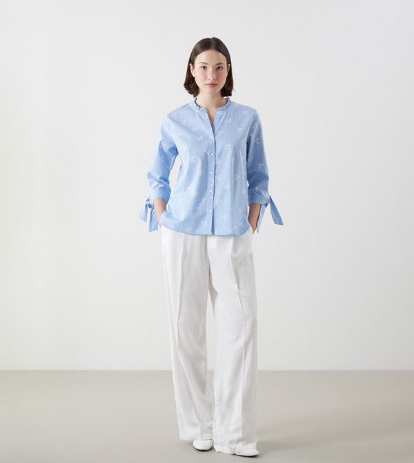 اٍل سي واي كيكي  بلوزات - أزرق Casual Tops