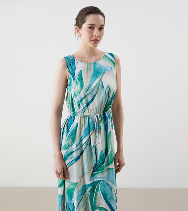 LC Waikiki  Dresses - Green Casual Dresses