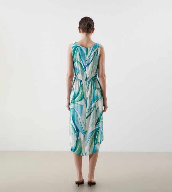 LC Waikiki  Dresses - Green Casual Dresses