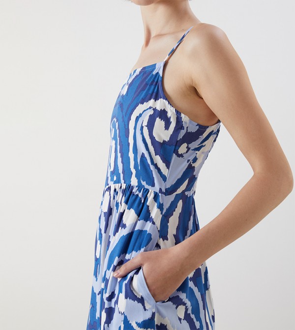 LC Waikiki LC Waikiki - Blue Midi Dresses