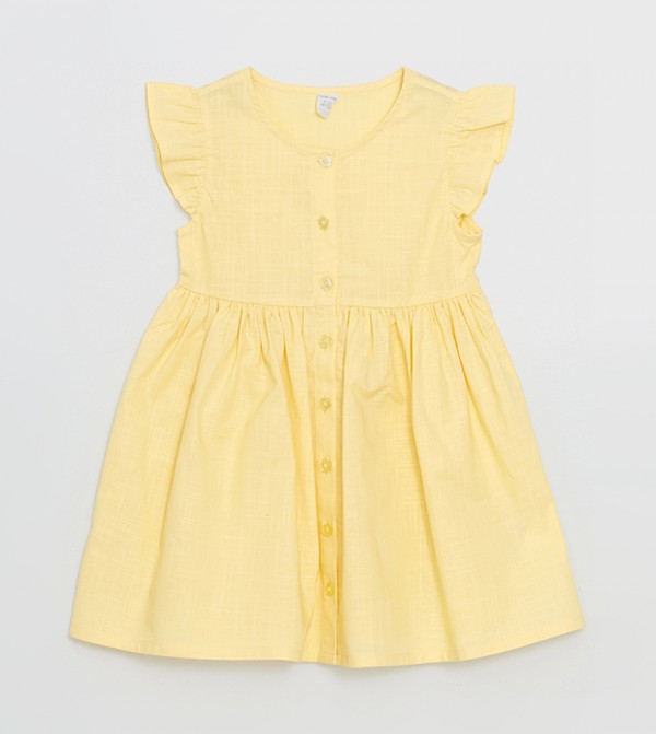 LC Waikiki  Clothing - Yellow Casual Dress