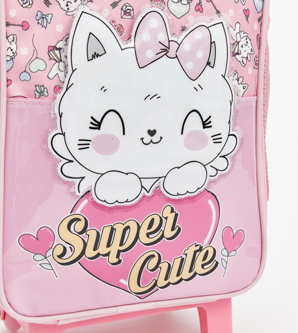 اٍل سي واي كيكي  حقائب بعجلات - وردي حقائب بعجلات