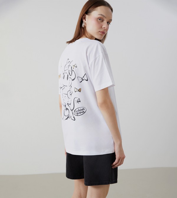 LC Waikiki LC Waikiki - White Casual T-Shirts