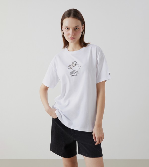 LC Waikiki LC Waikiki - White Casual T-Shirts