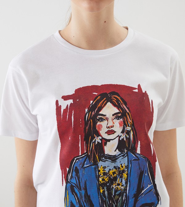 اٍل سي واي كيكي اٍل سي واي كيكي - أبيض Short Sleeve T-Shirts