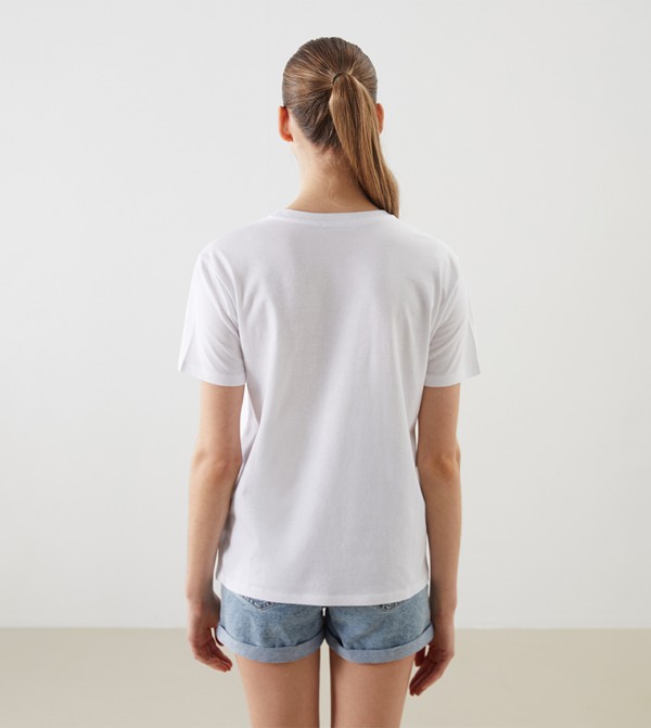 اٍل سي واي كيكي اٍل سي واي كيكي - أبيض Short Sleeve T-Shirts