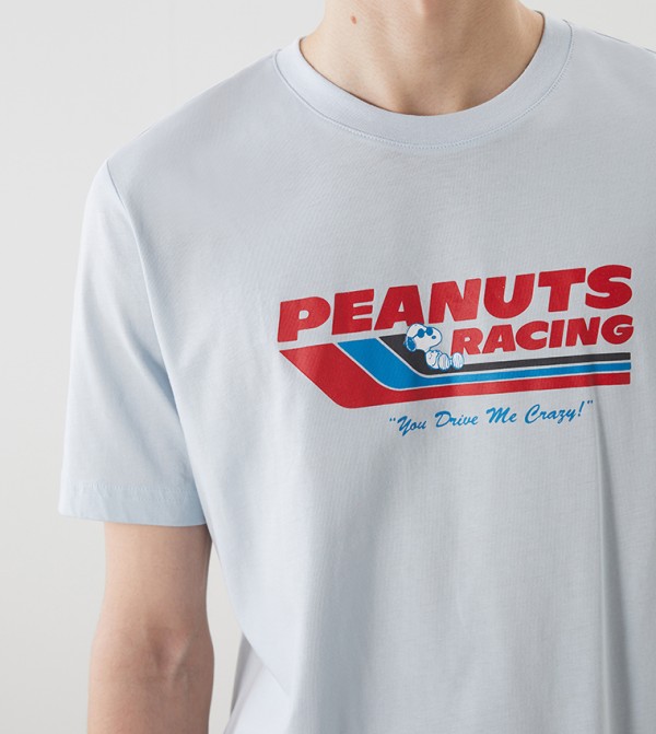 LC Waikiki Clothing - Blue Round Neck T-Shirts