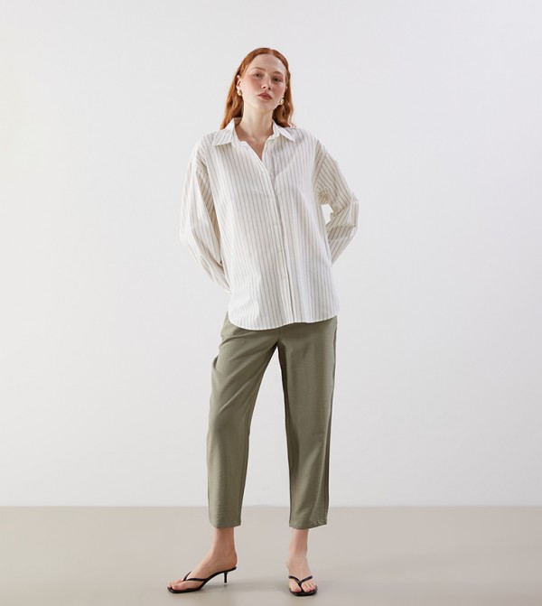 LC Waikiki LC Waikiki - Green Casual Pants