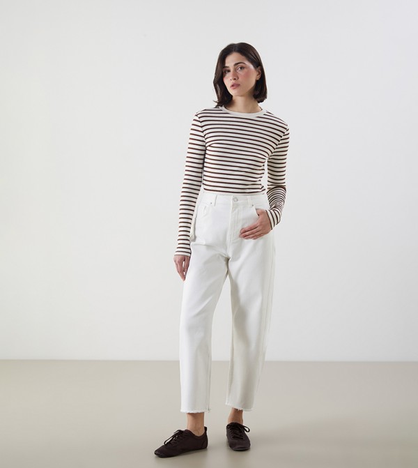 LC Waikiki  Jeans - White Wide Leg Jeans