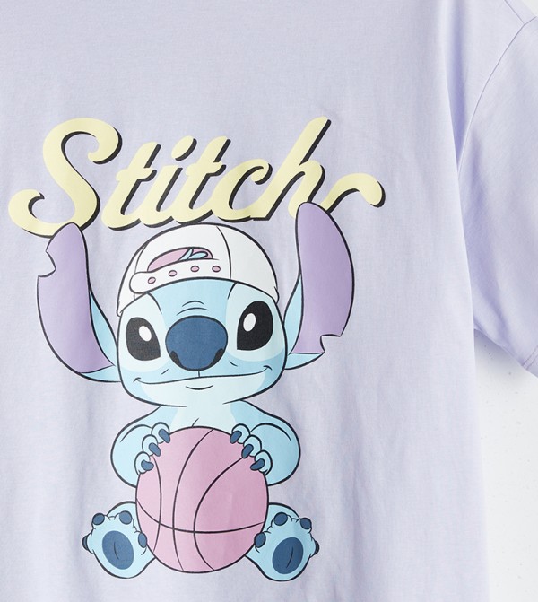 LC Waikiki  T-shirts - Lilac T-shirts