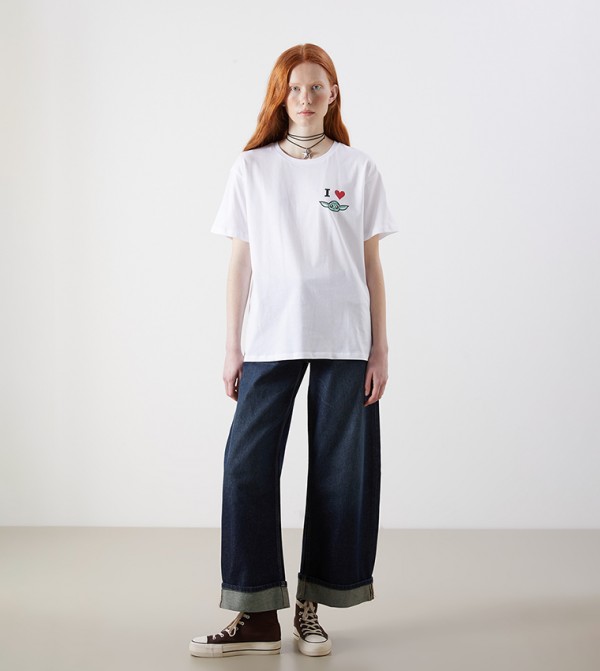 LC Waikiki  - White Casual T-Shirts