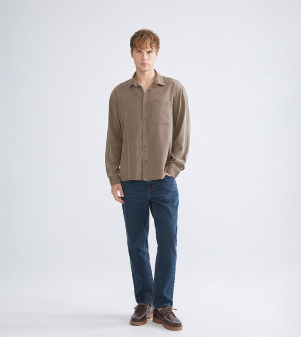 LC Waikiki  party-edit - Brown Long Sleeves