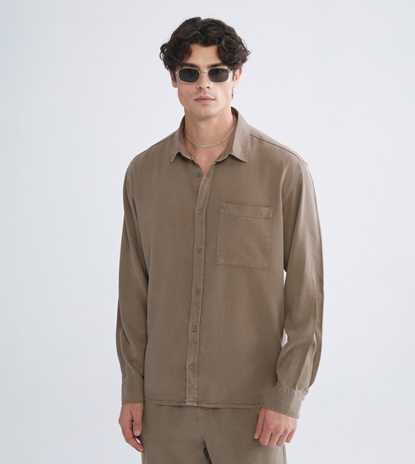 LC Waikiki  party-edit - Brown Long Sleeves