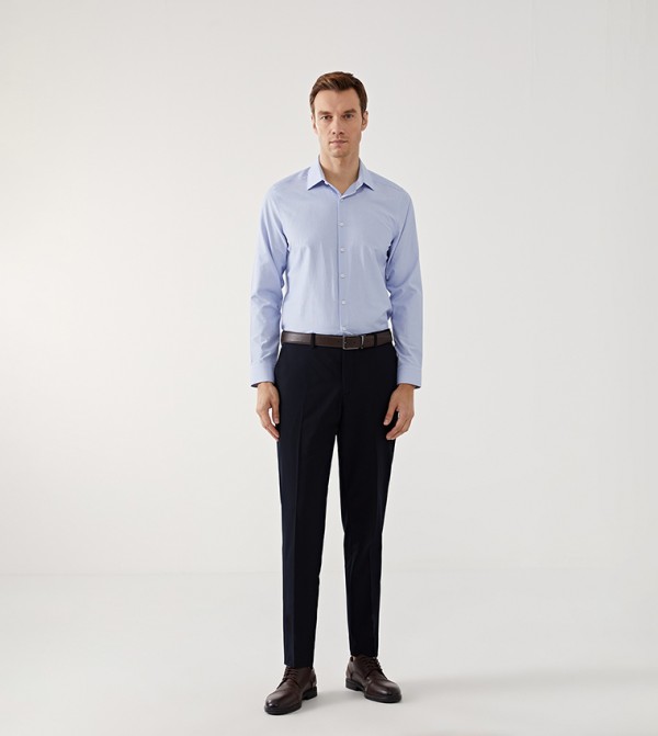 LC Waikiki Shirts - Blue Long Sleeves