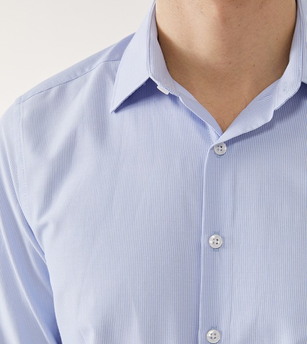 LC Waikiki Shirts - Blue Long Sleeves