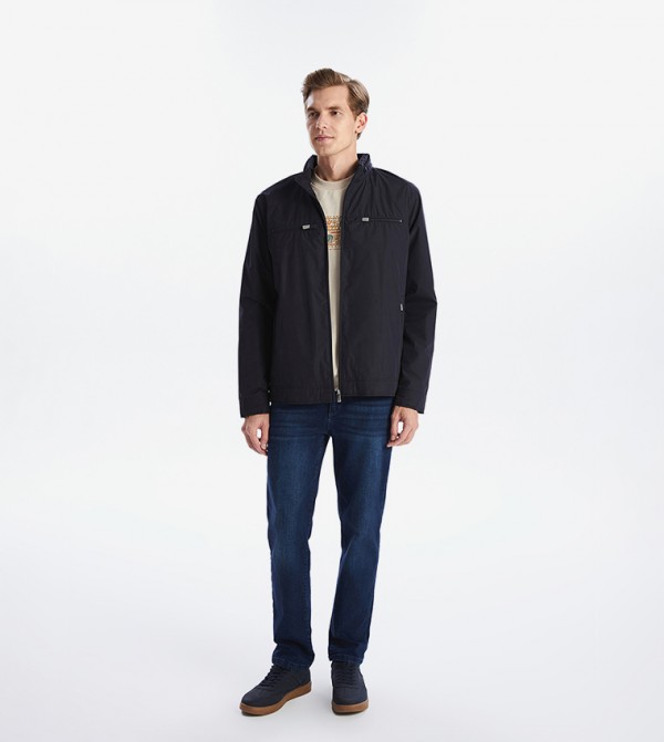 LC Waikiki  Jackets & Coats - Navy Casual Jackets