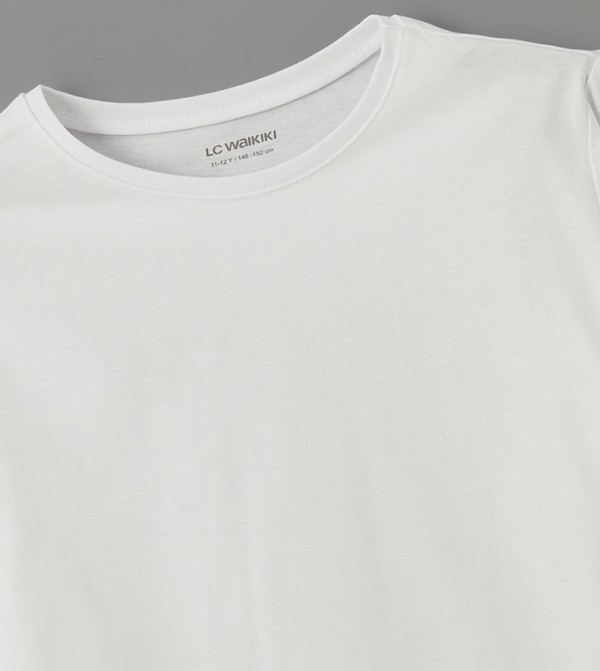 LC Waikiki  T-Shirts - White T-shirts