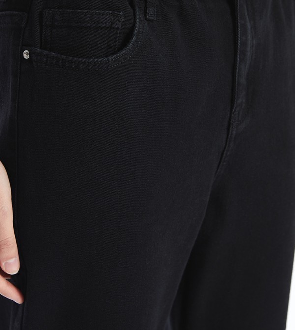 اٍل سي واي كيكي  ملابس - أسود Mom Jeans