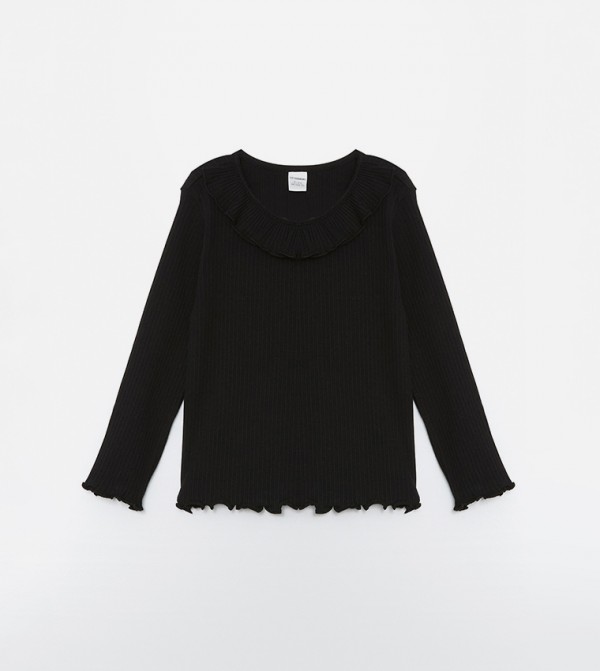 اٍل سي واي كيكي  توبات   - أسود T-shirts