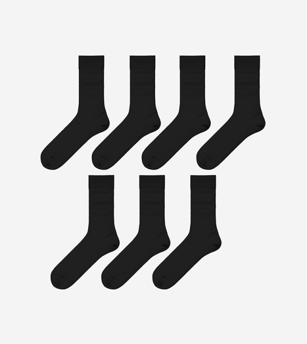 LC Waikiki Calf Length Socks - Black Calf Length Socks