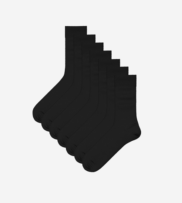 LC Waikiki Calf Length Socks - Black Calf Length Socks
